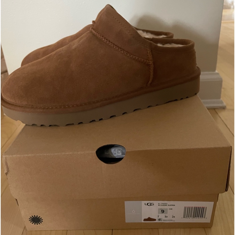 UGG classic slipper. Brand new in box.
